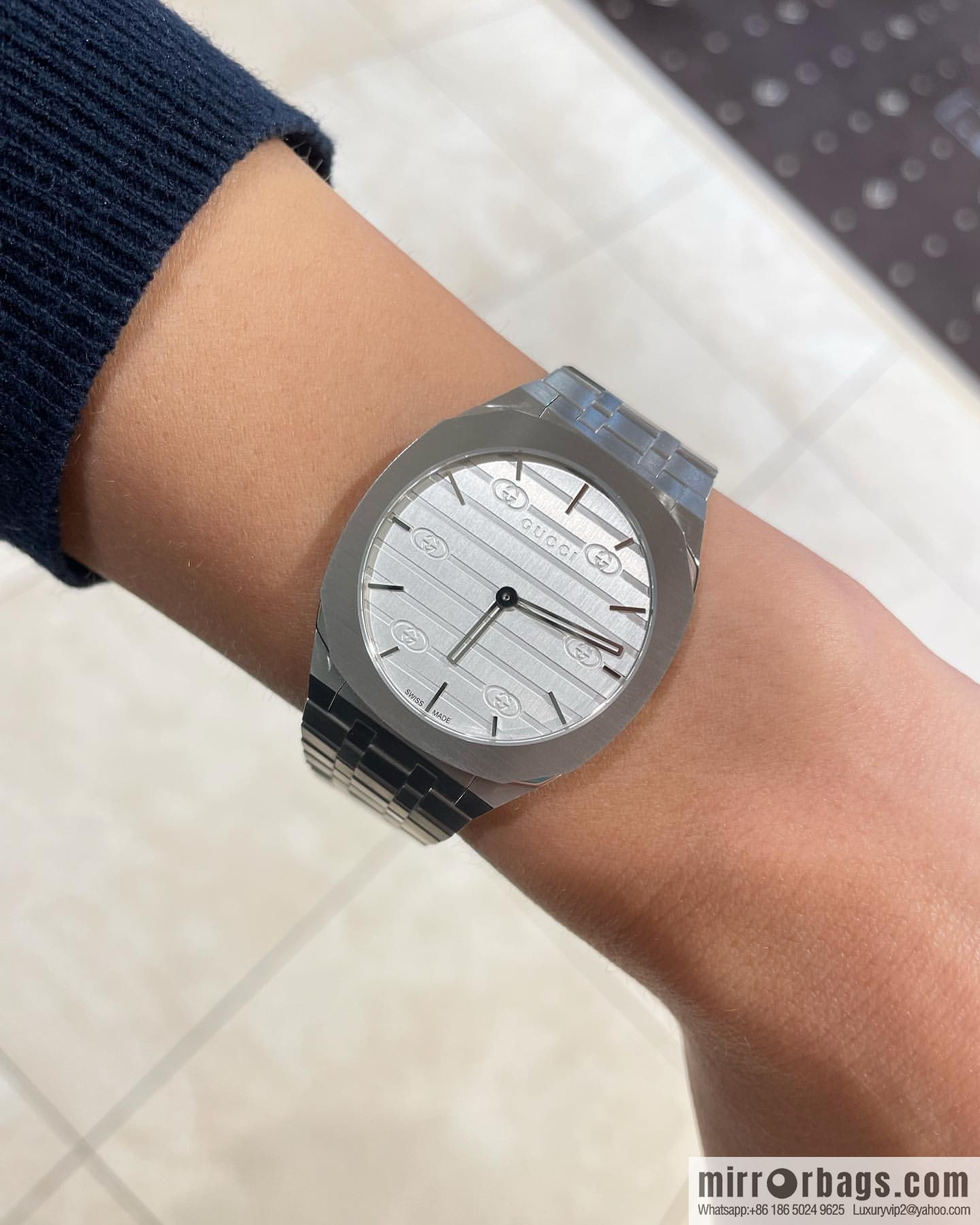 GUCCI Gucci 25H series watch model YA163407
