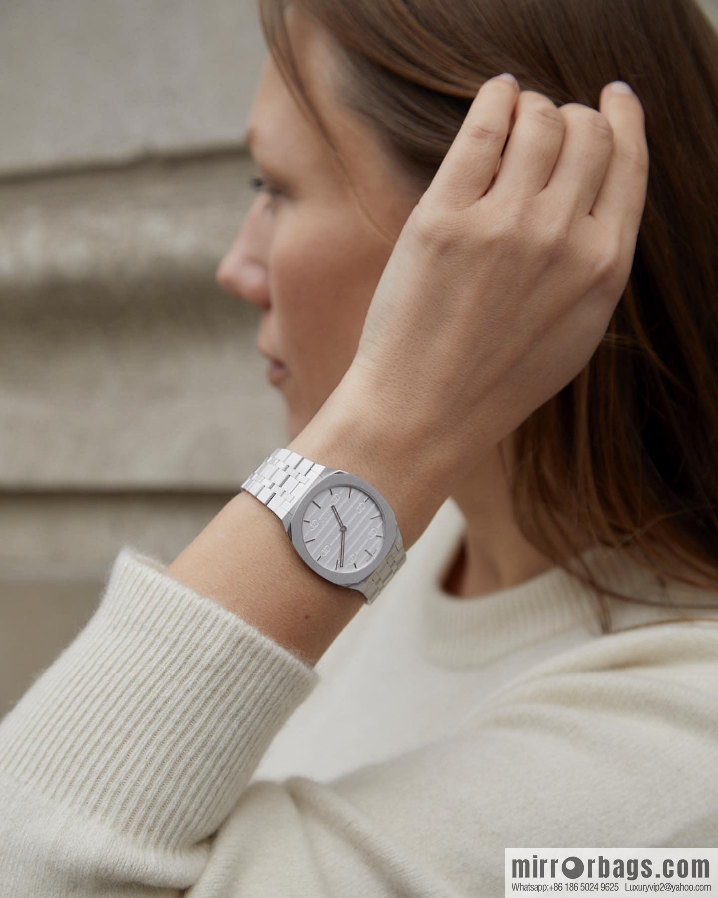 GUCCI Gucci 25H series watch model YA163407