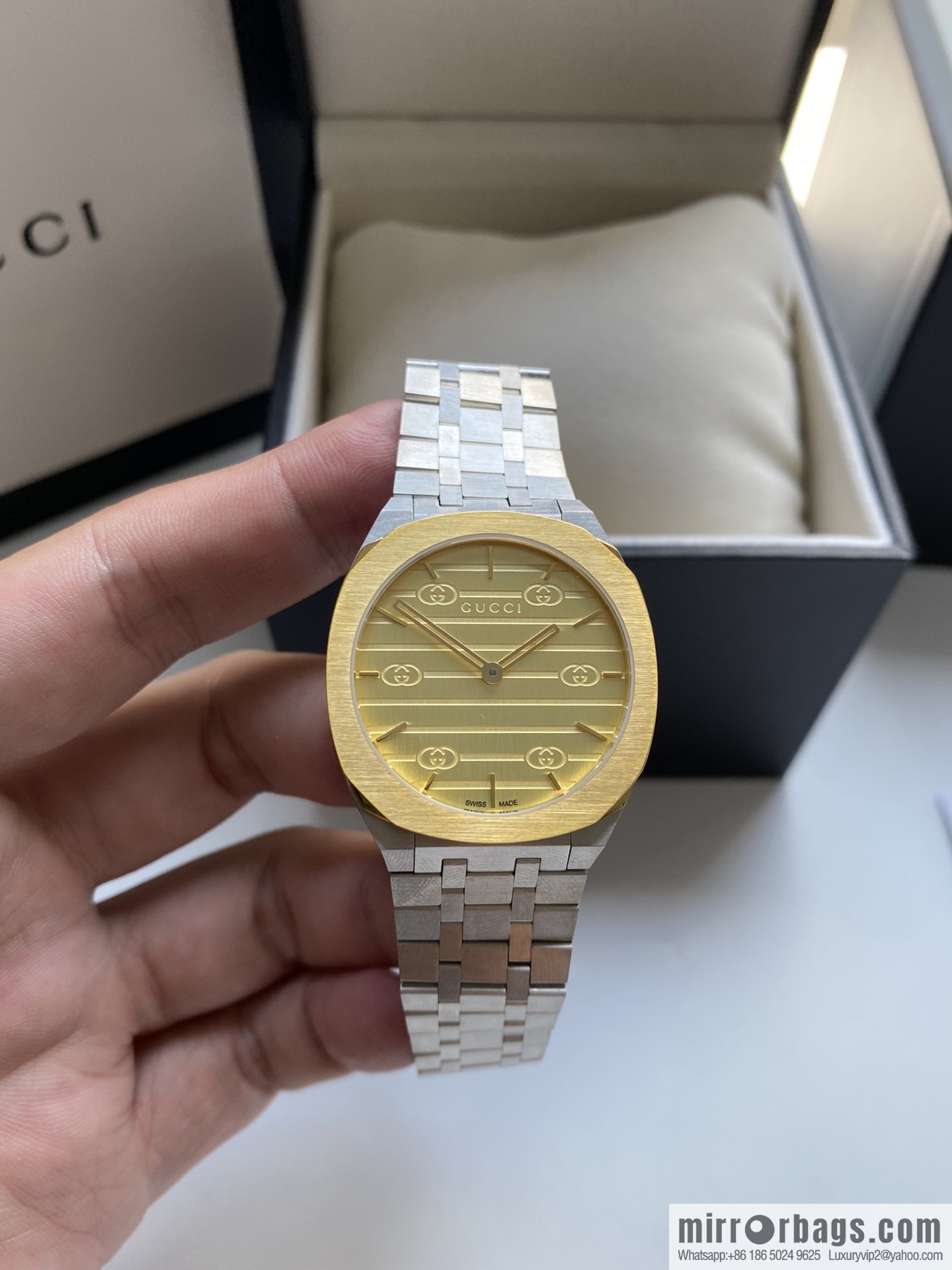 GUCCI Gucci 25H series watch model YA163407