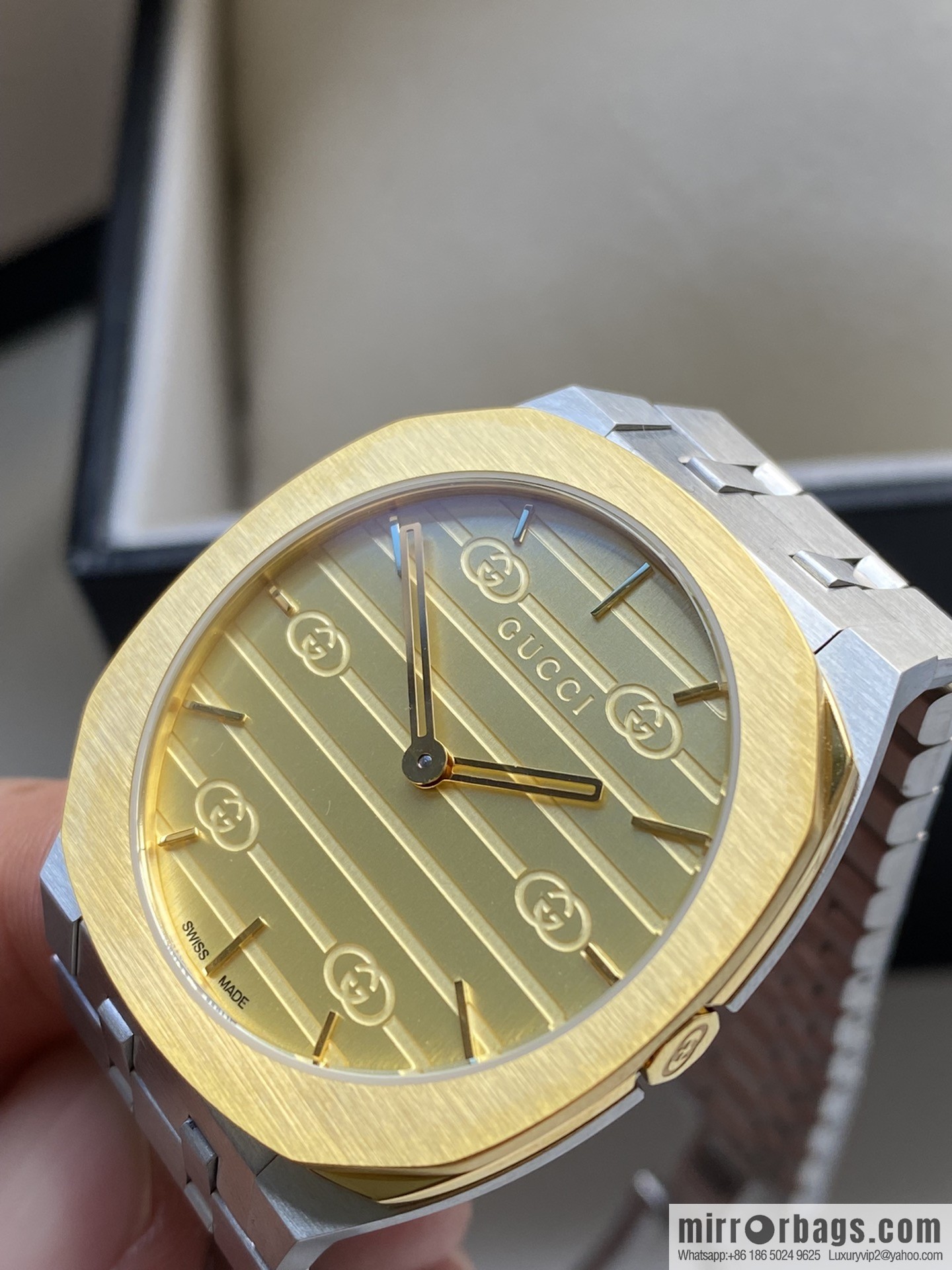 GUCCI Gucci 25H series watch model YA163407