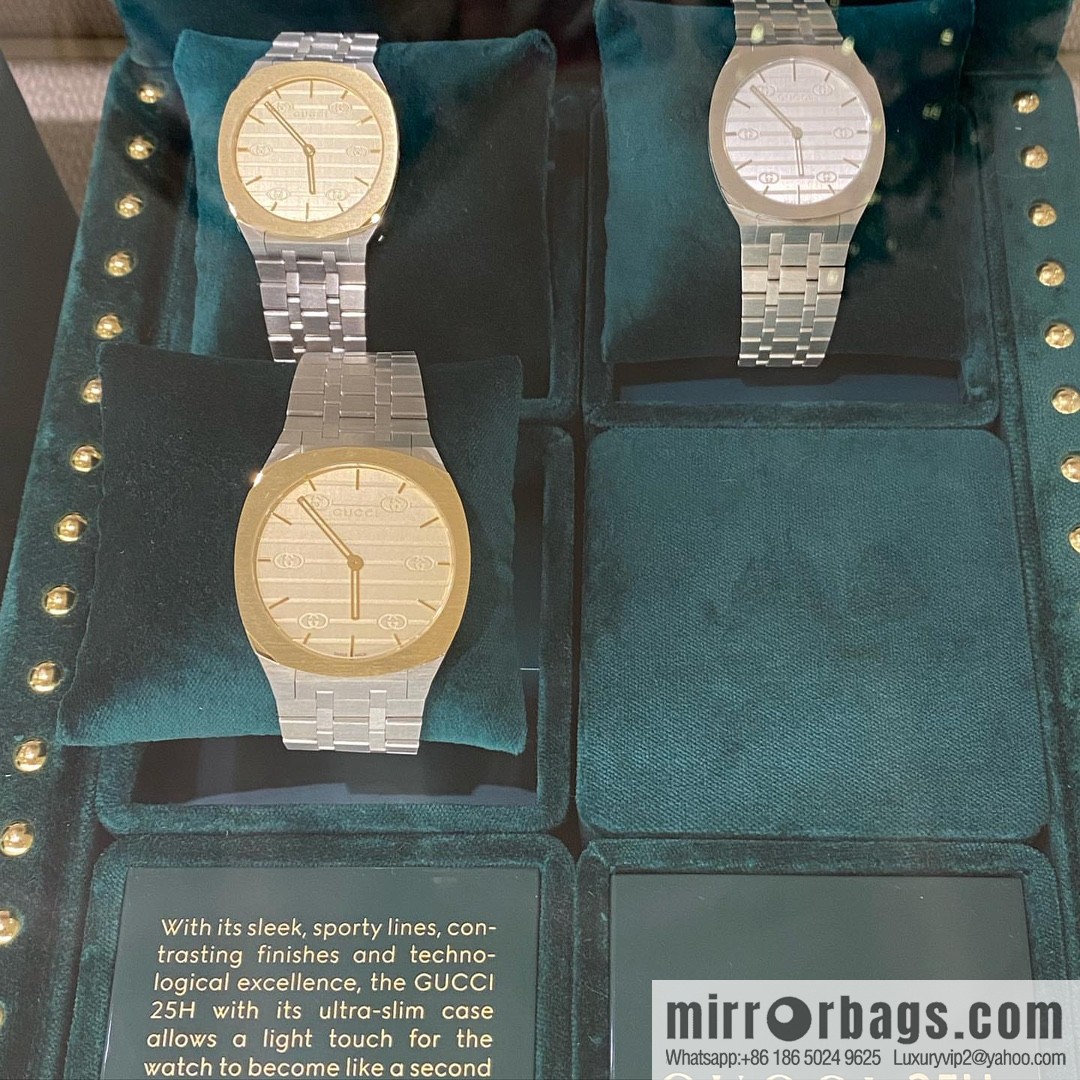 GUCCI Gucci 25H series watch model YA163407