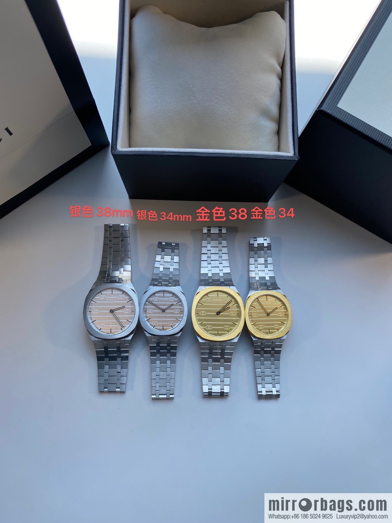 GUCCI Gucci 25H series watch model YA163407