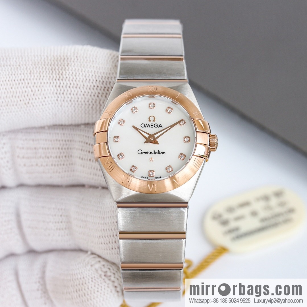 TW Factory Omega Women's Constellation Series 27mm Quartz Watch