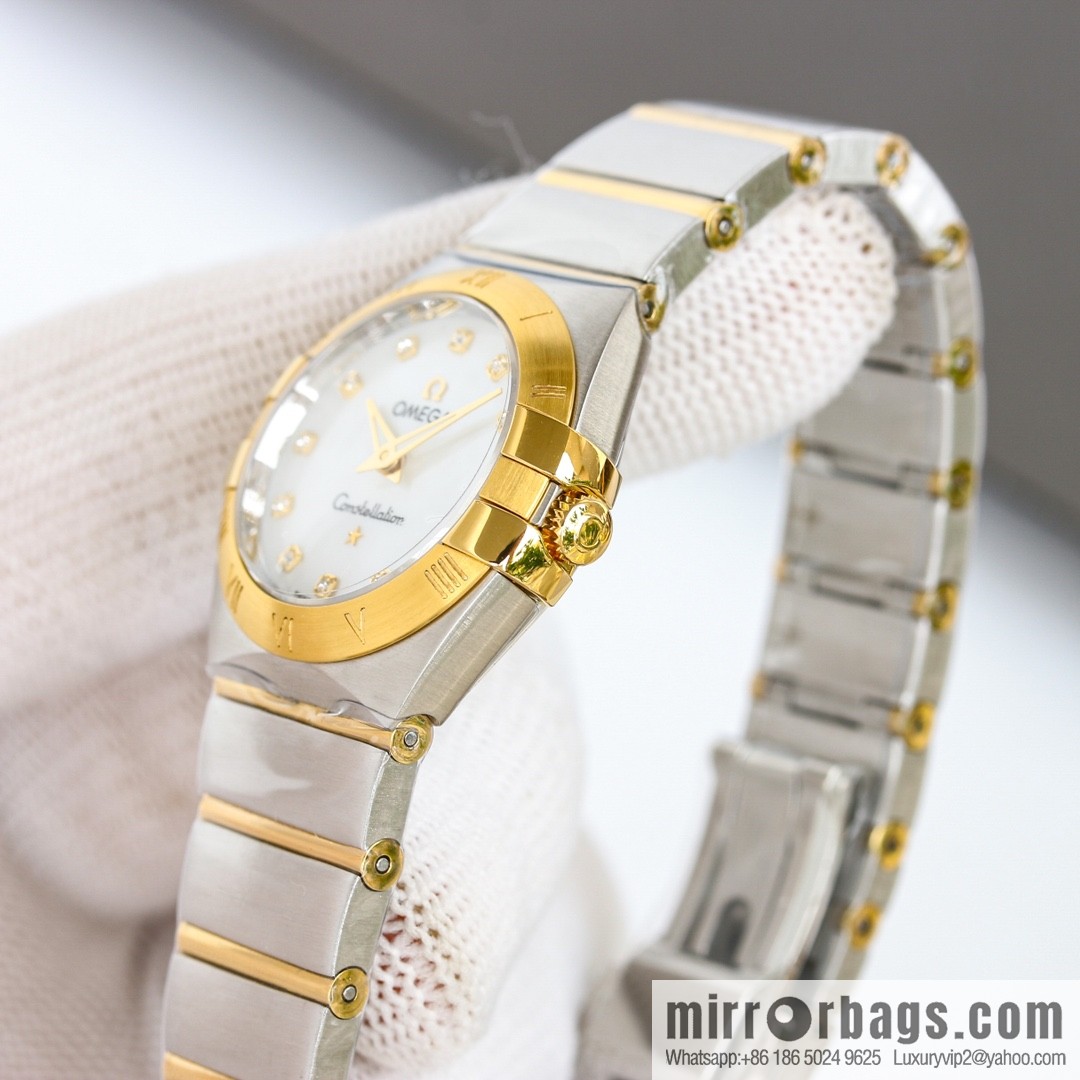 TW Factory Omega Women's Constellation Series 27mm Quartz Watch