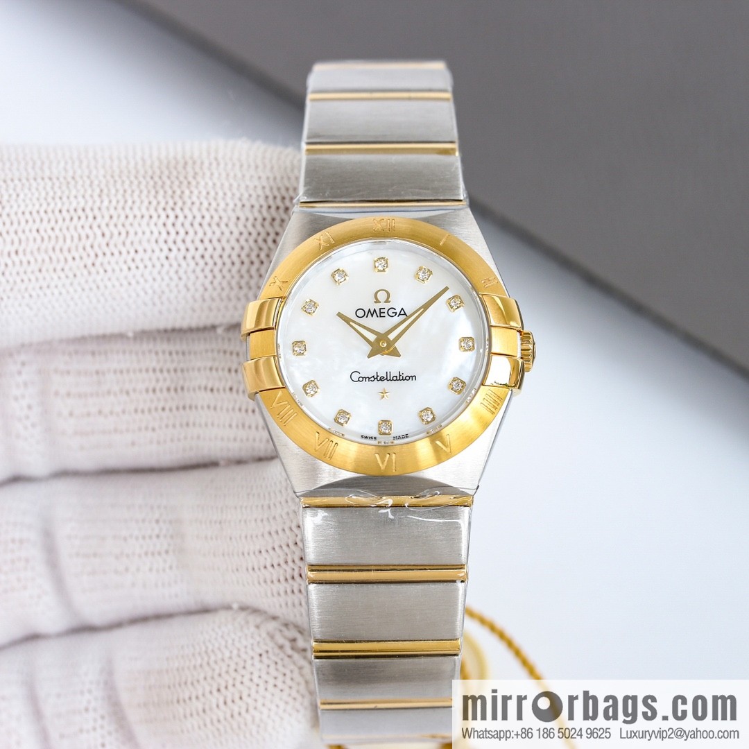 TW Factory Omega Women's Constellation Series 27mm Quartz Watch