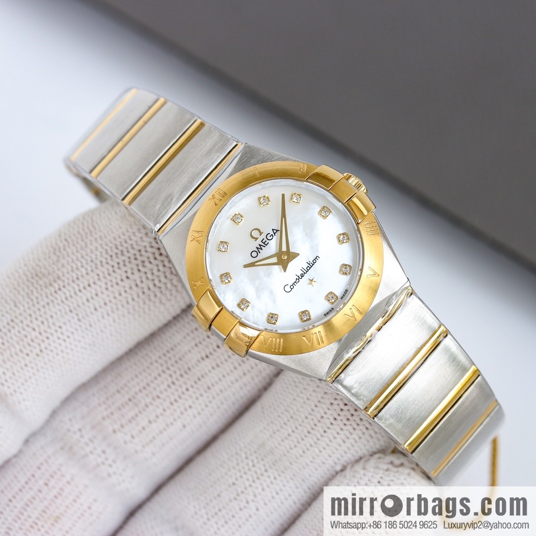 TW Factory Omega Women's Constellation Series 27mm Quartz Watch