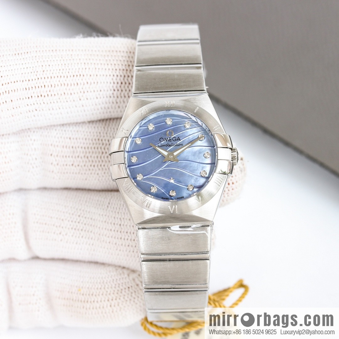 TW Factory Omega Women's Constellation Series 27mm Quartz Watch