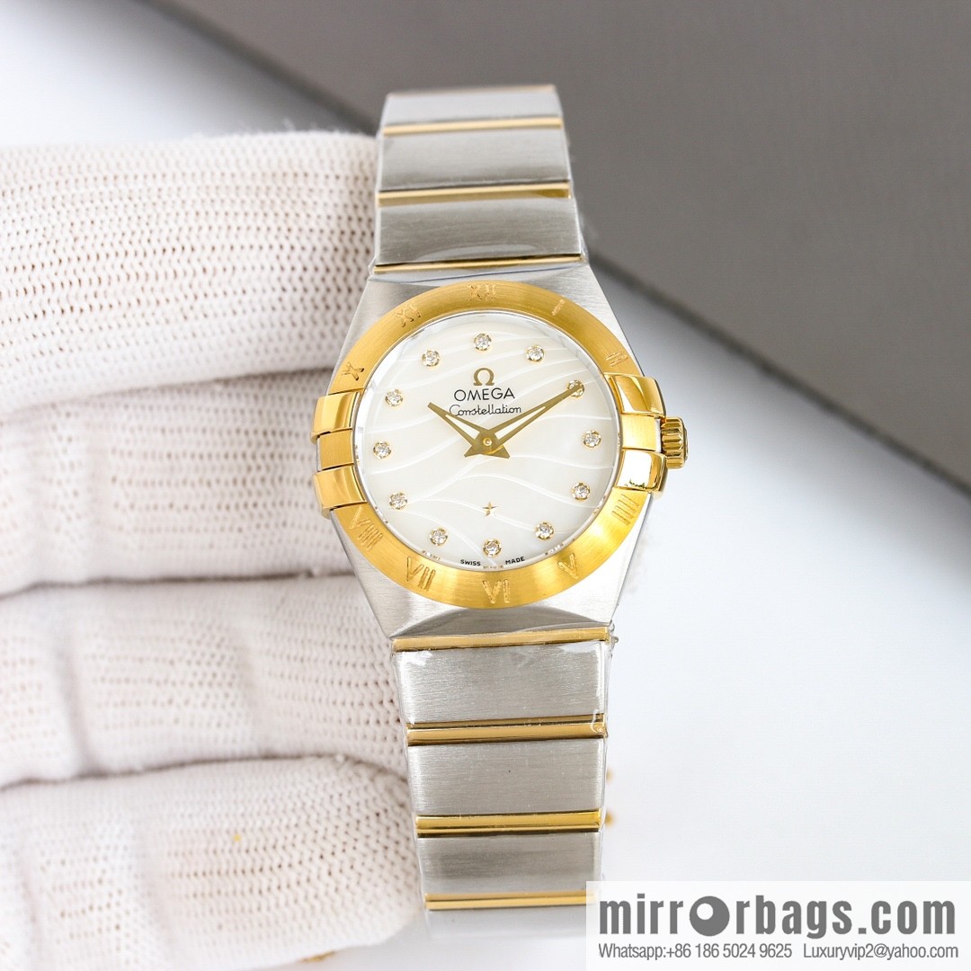 TW Factory Omega Women's Constellation Series 27mm Quartz Watch
