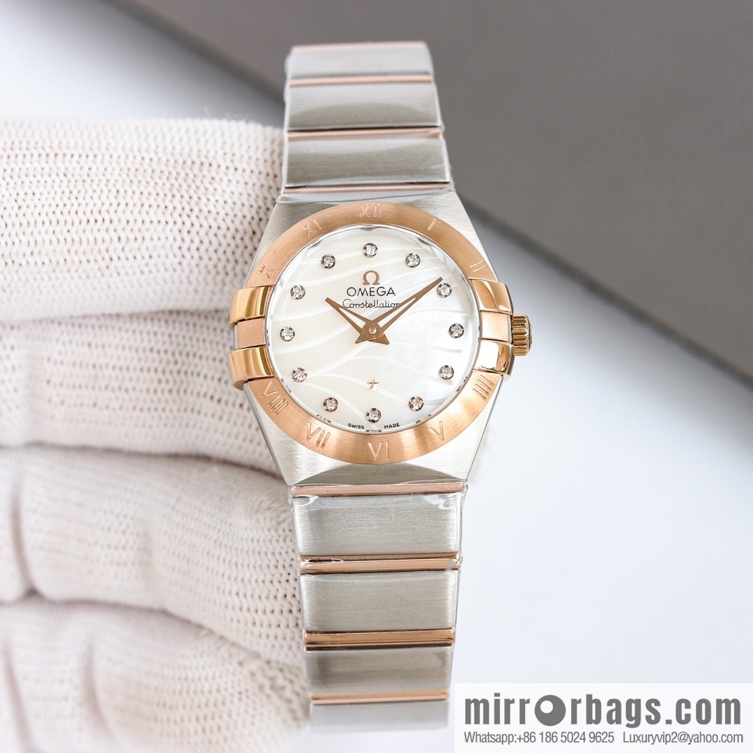 TW Factory Omega Women's Constellation Series 27mm Quartz Watch