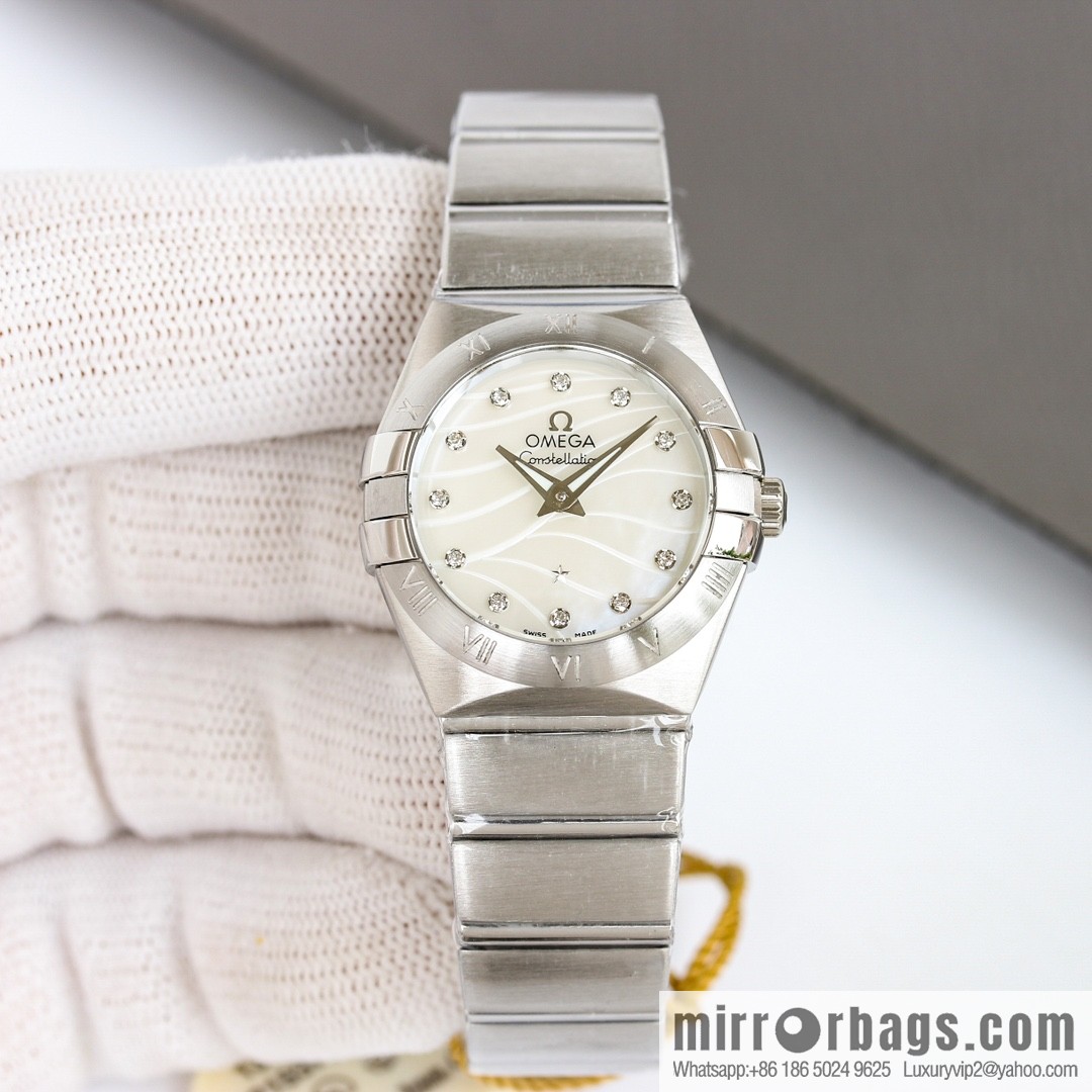 TW Factory Omega Women's Constellation Series 27mm Quartz Watch