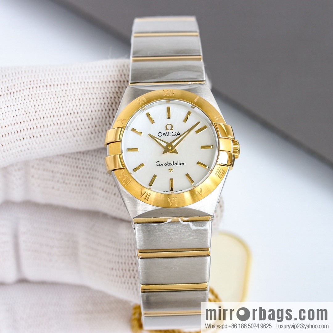 TW Factory Omega Women's Constellation Series 27mm Quartz Watch