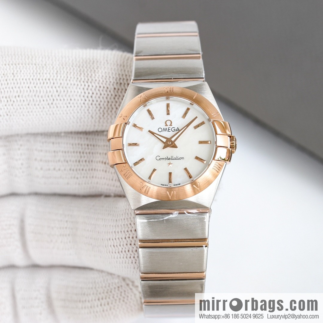 TW Factory Omega Women's Constellation Series 27mm Quartz Watch