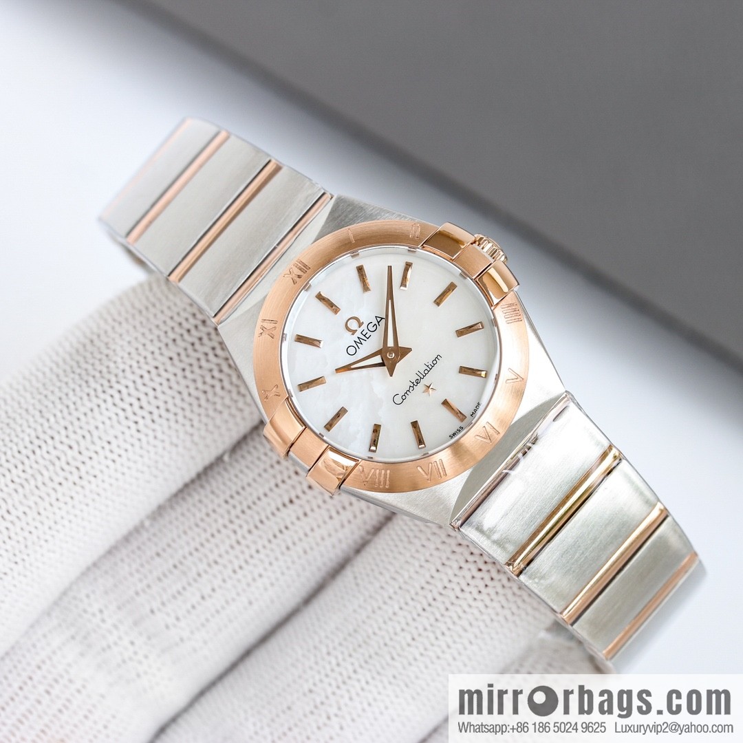 TW Factory Omega Women's Constellation Series 27mm Quartz Watch