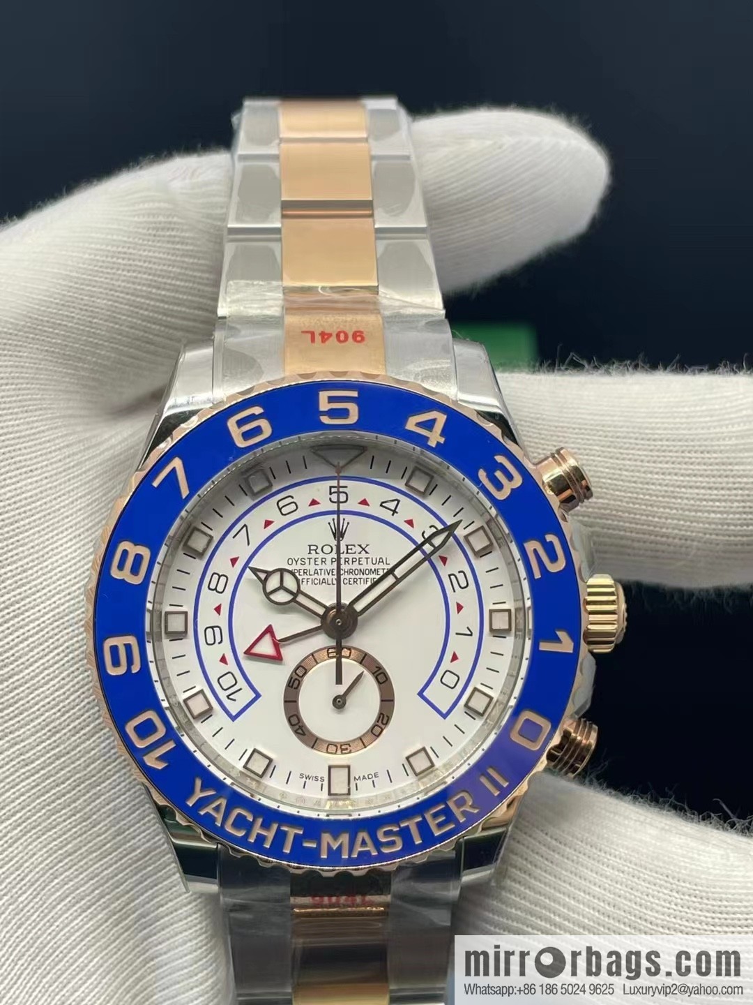 GM's latest V2 production, with original Rolex watches Yacht Master series