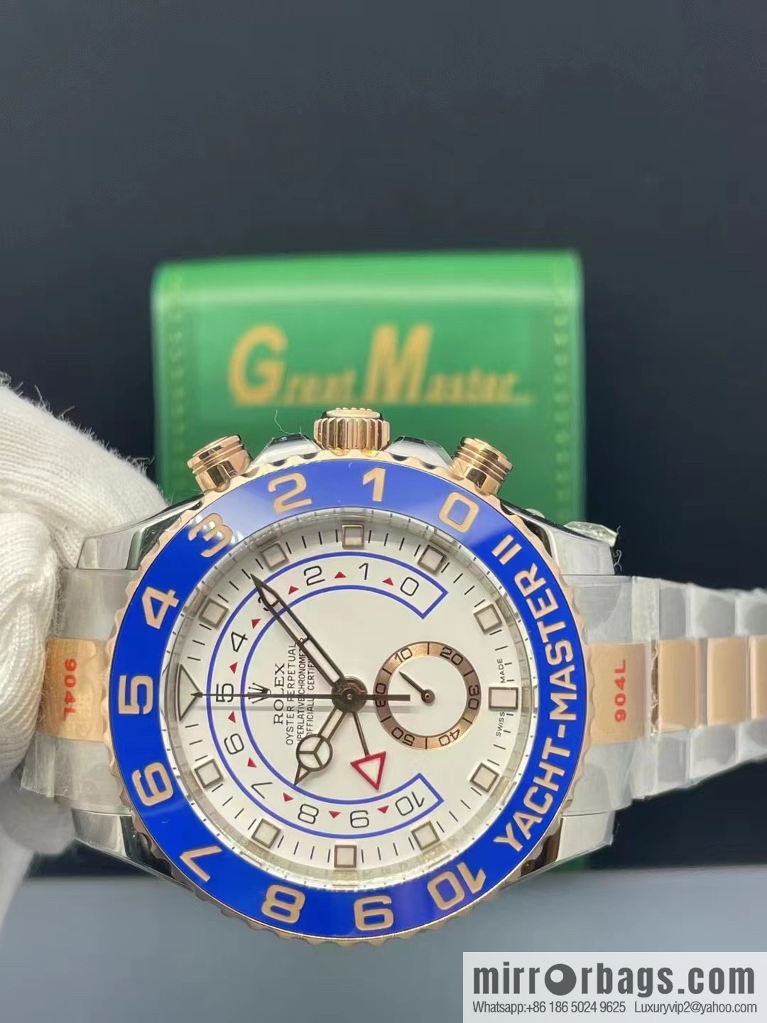 GM's latest V2 production, with original Rolex watches Yacht Master series