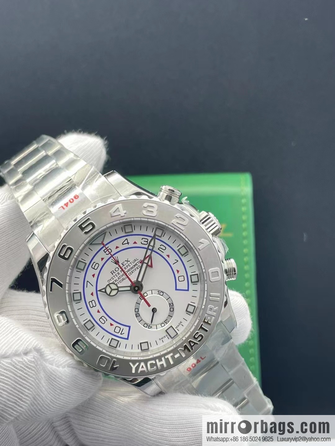 GM's latest V2 production, with original Rolex watches Yacht Master series