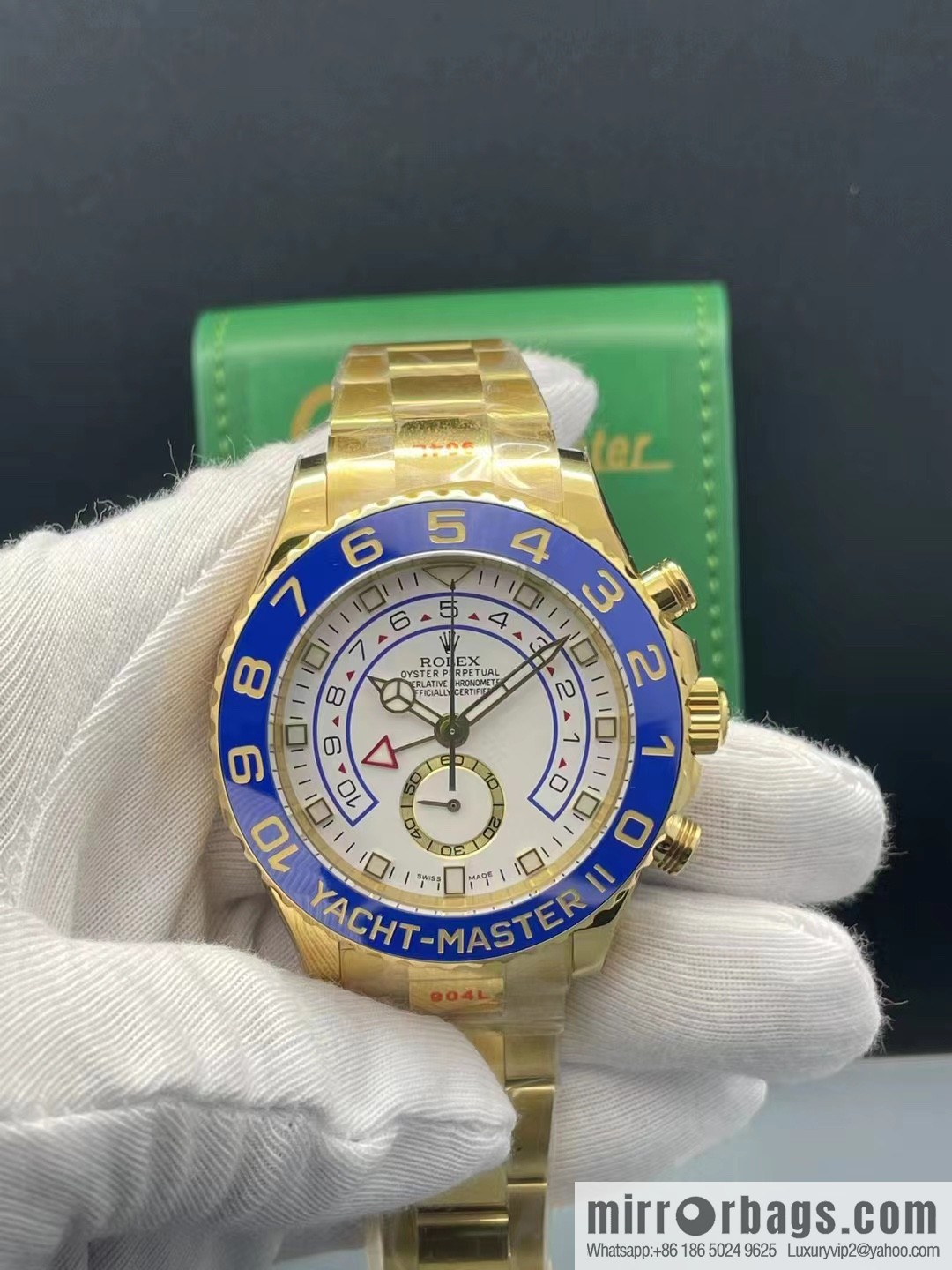 GM's latest V2 production, with original Rolex watches Yacht Master series