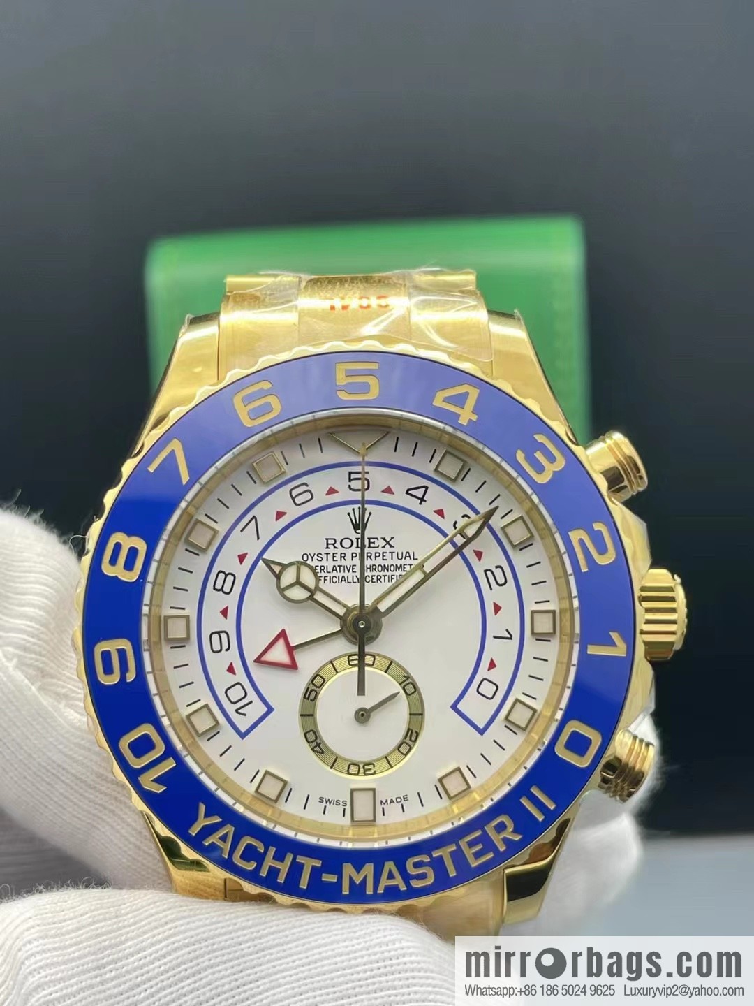GM's latest V2 production, with original Rolex watches Yacht Master series