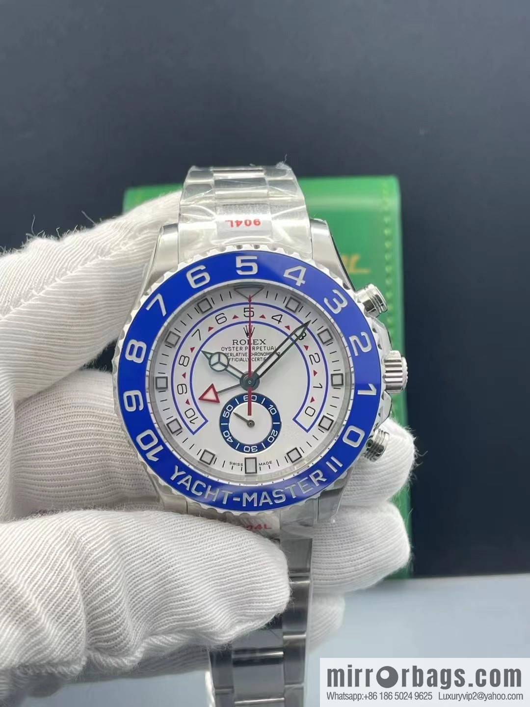 GM's latest V2 production, with original Rolex watches Yacht Master series