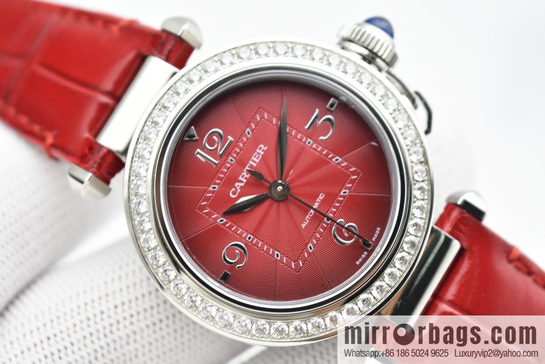 O produced the latest Cartier Pasha series Cartier 1847MC movement watch in 2020