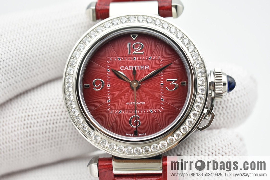 O produced the latest Cartier Pasha series Cartier 1847MC movement watch in 2020