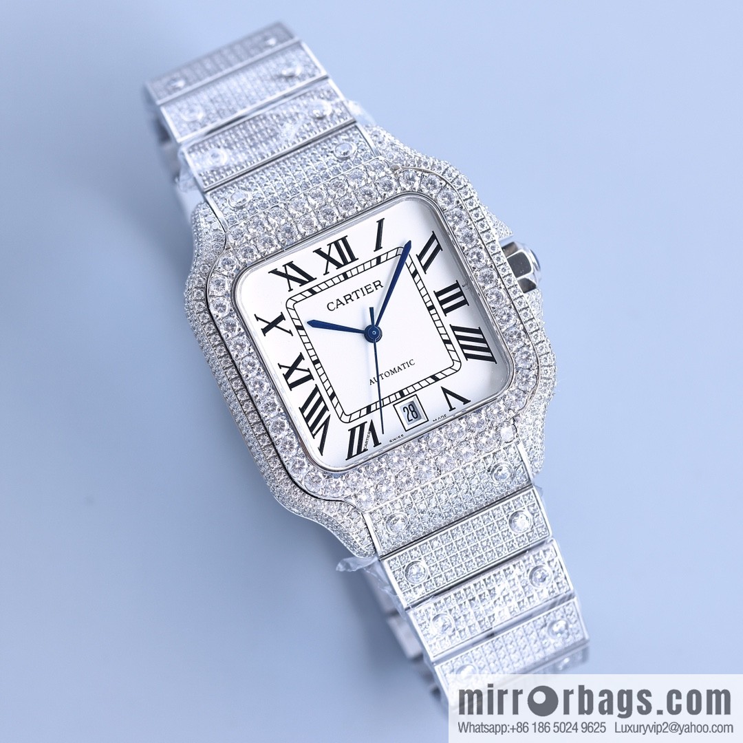 The new Cartier Santos Gypsy features a stable 8215 movement watch
