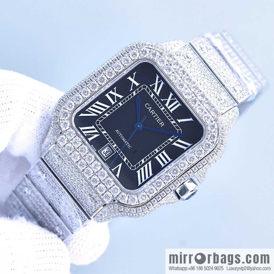 The new Cartier Santos Gypsy features a stable 8215 movement watch