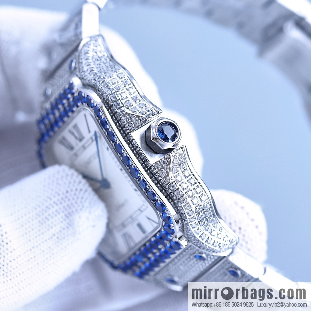The new Cartier Santos Gypsy features a stable 8215 movement watch