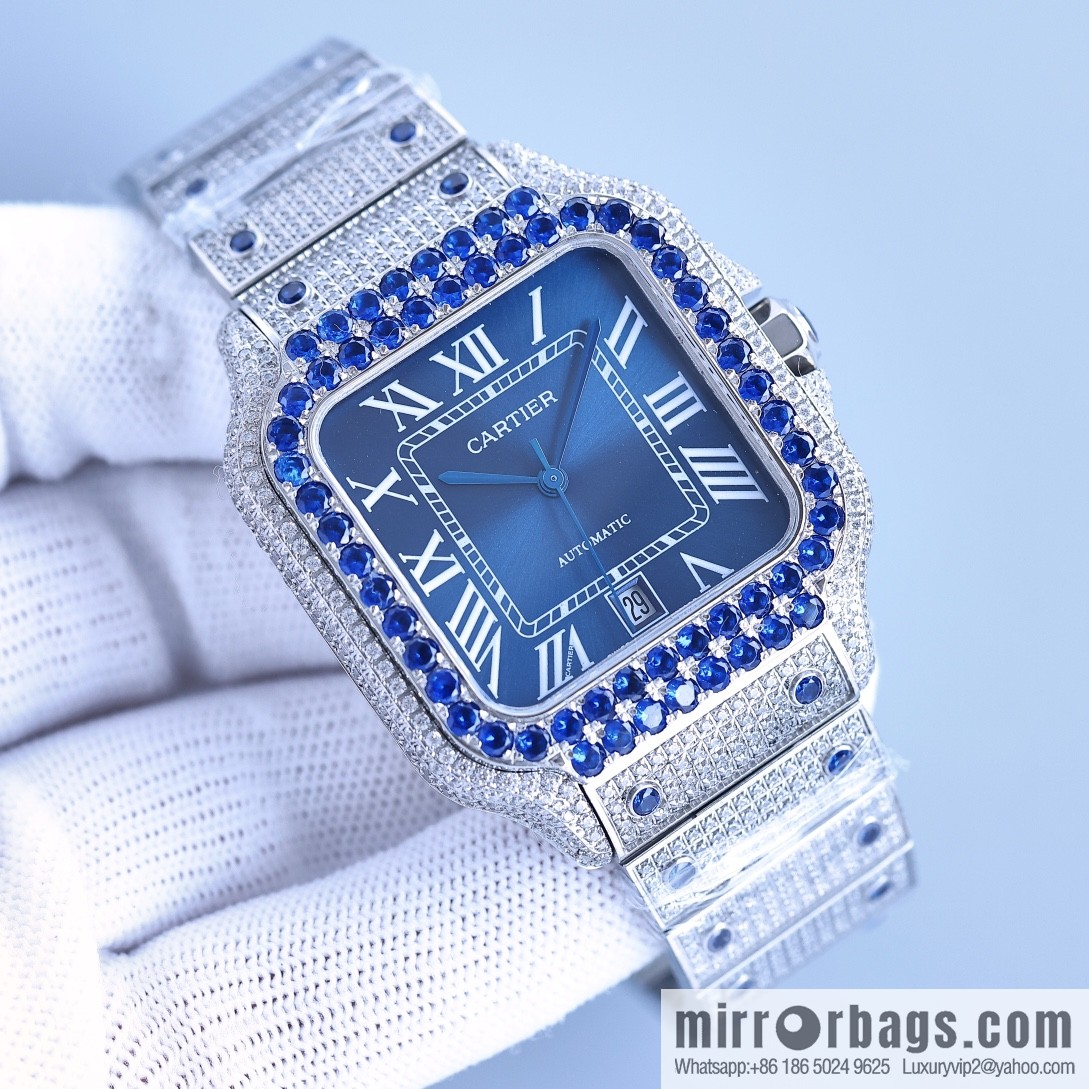 The new Cartier Santos Gypsy features a stable 8215 movement watch