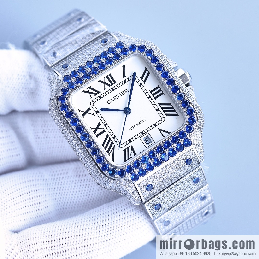 The new Cartier Santos Gypsy features a stable 8215 movement watch
