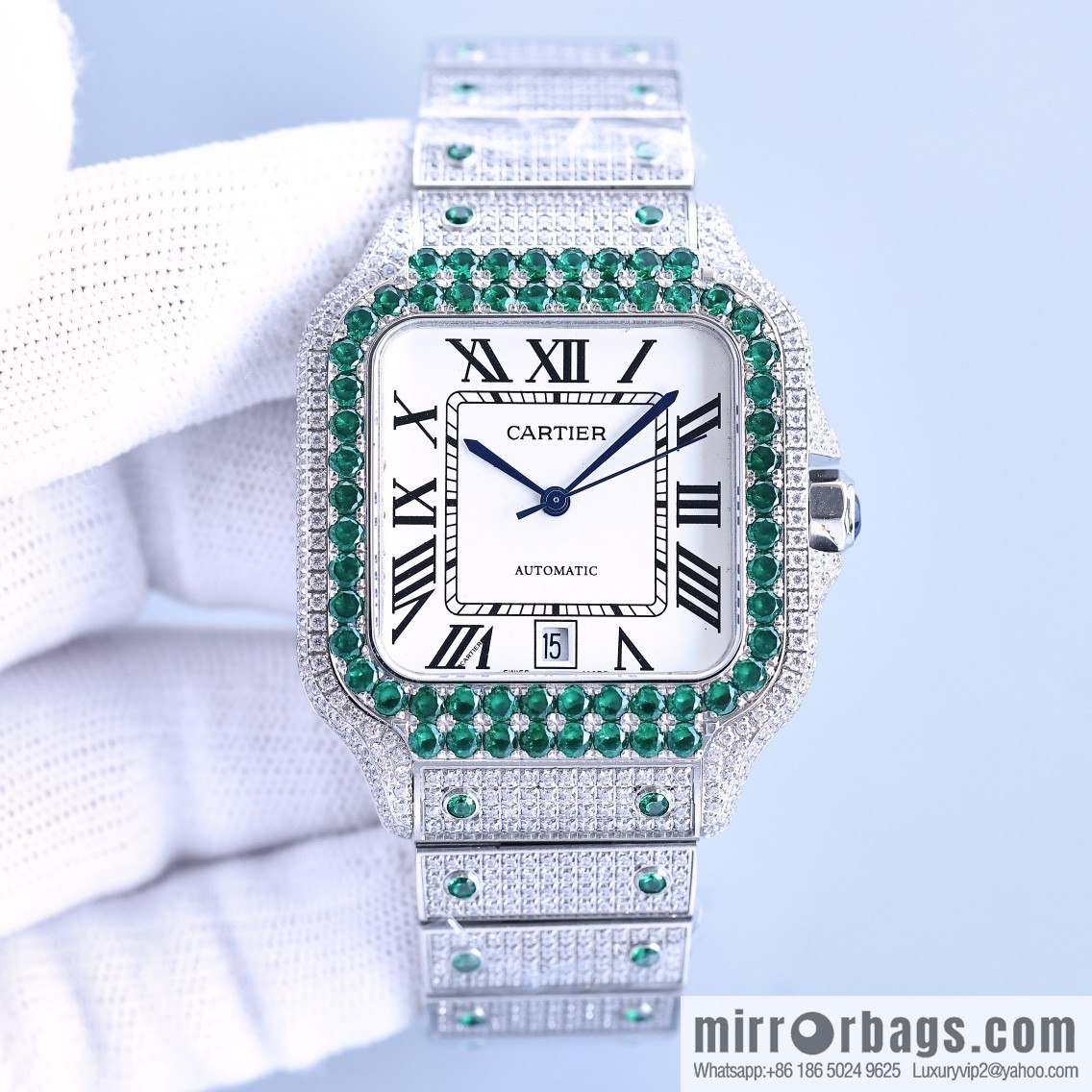 The new Cartier Santos Gypsy features a stable 8215 movement watch