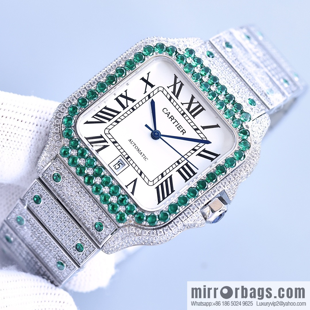 The new Cartier Santos Gypsy features a stable 8215 movement watch