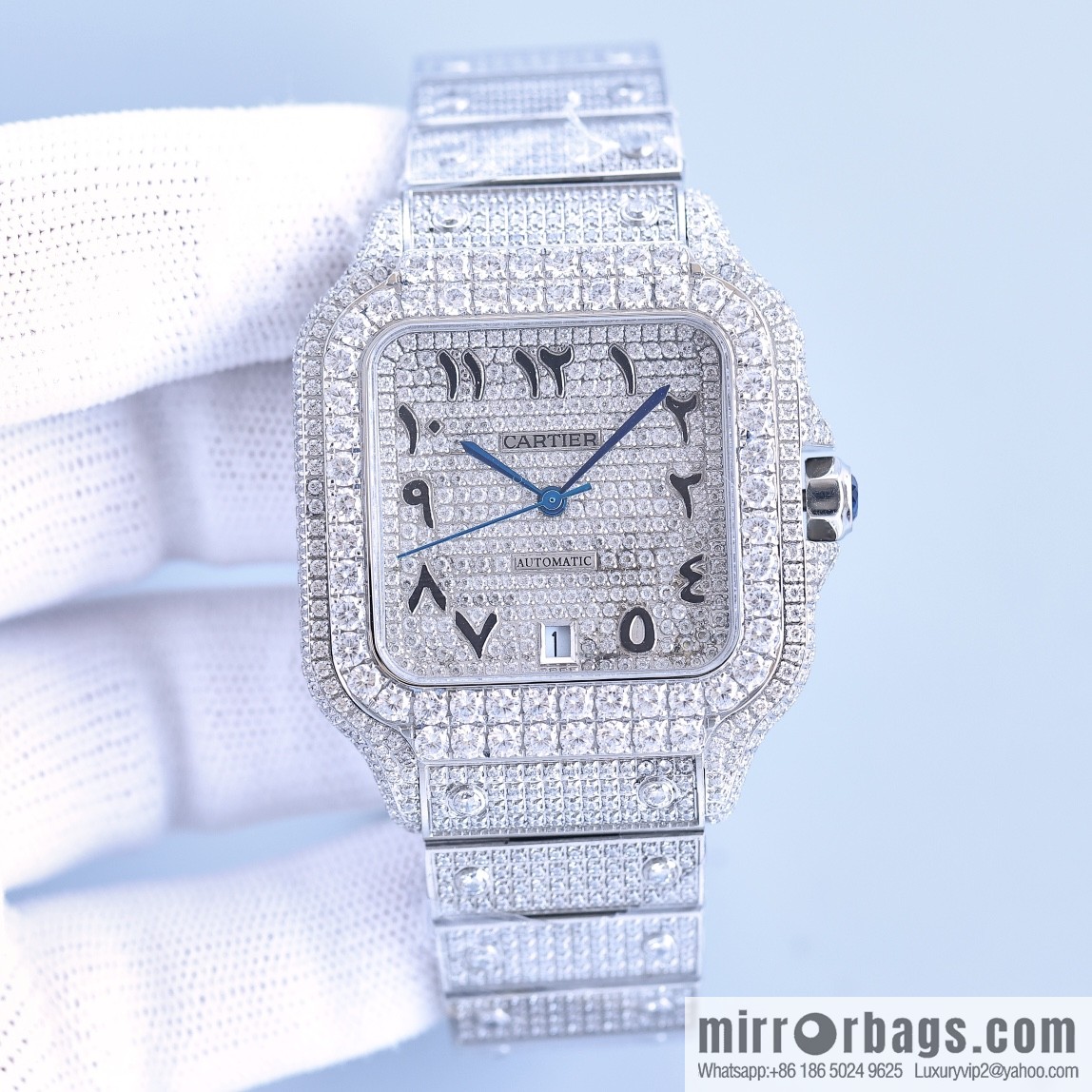 The new Cartier Santos Gypsy features a stable 8215 movement watch