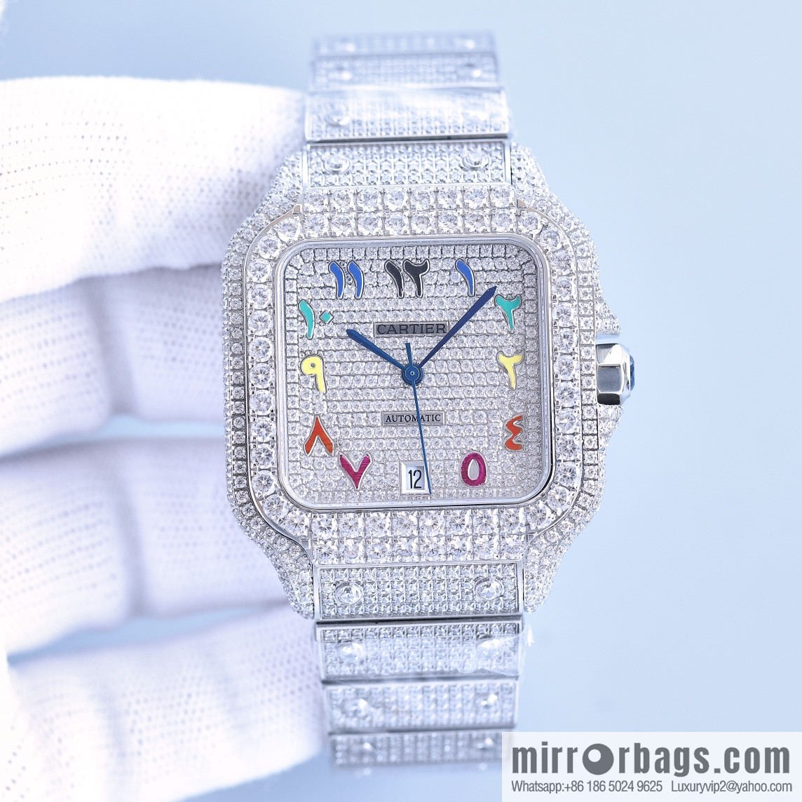 The new Cartier Santos Gypsy features a stable 8215 movement watch