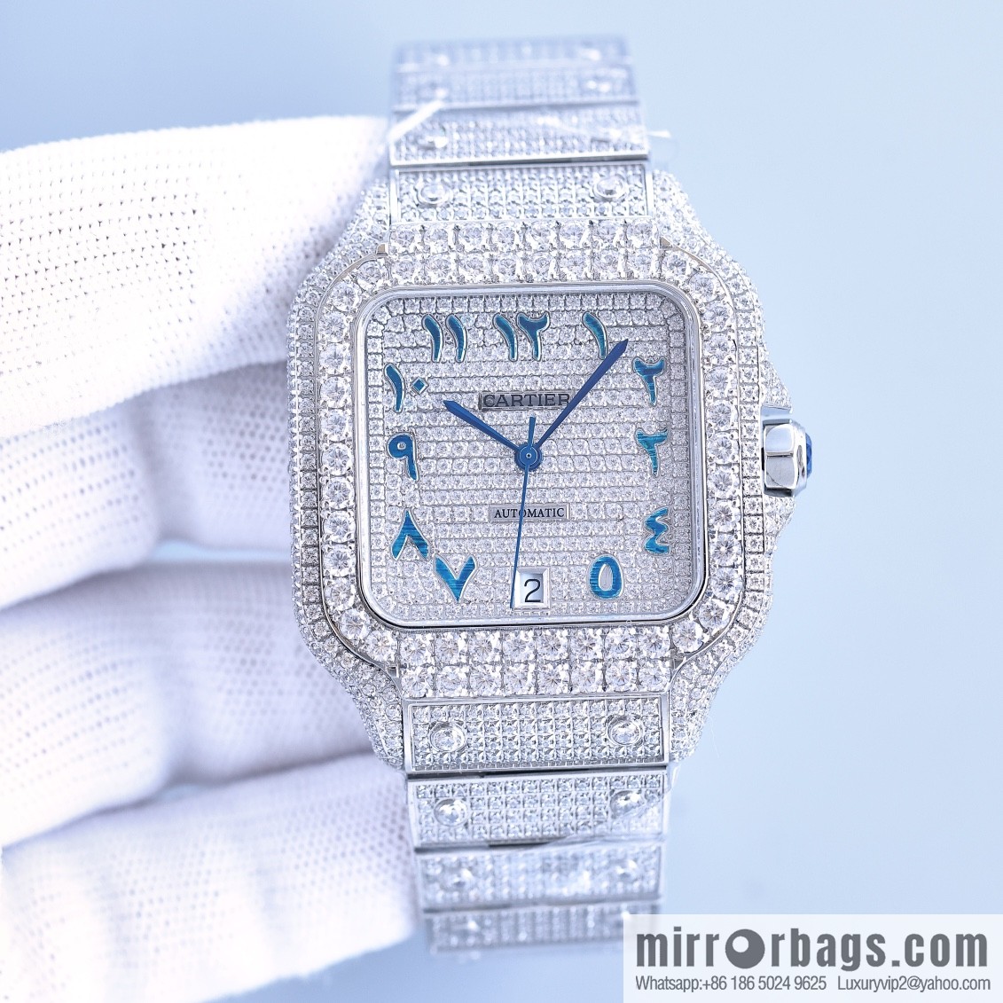 The new Cartier Santos Gypsy features a stable 8215 movement watch