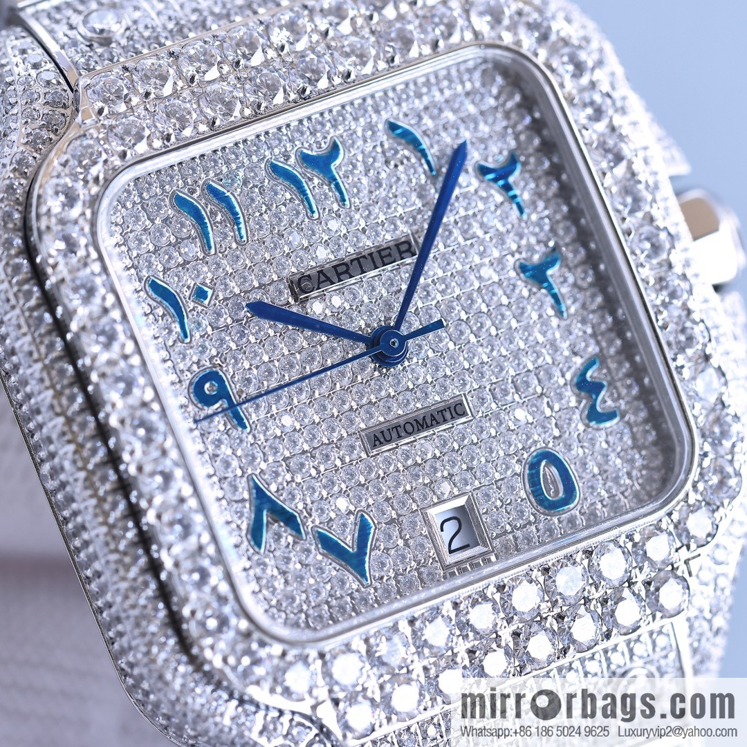 The new Cartier Santos Gypsy features a stable 8215 movement watch