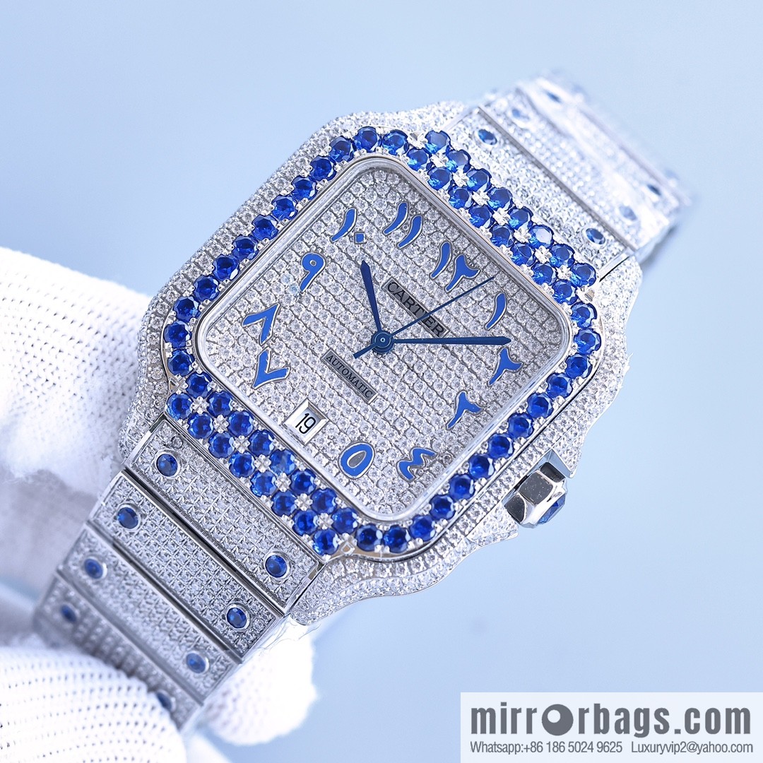 The new Cartier Santos Gypsy features a stable 8215 movement watch
