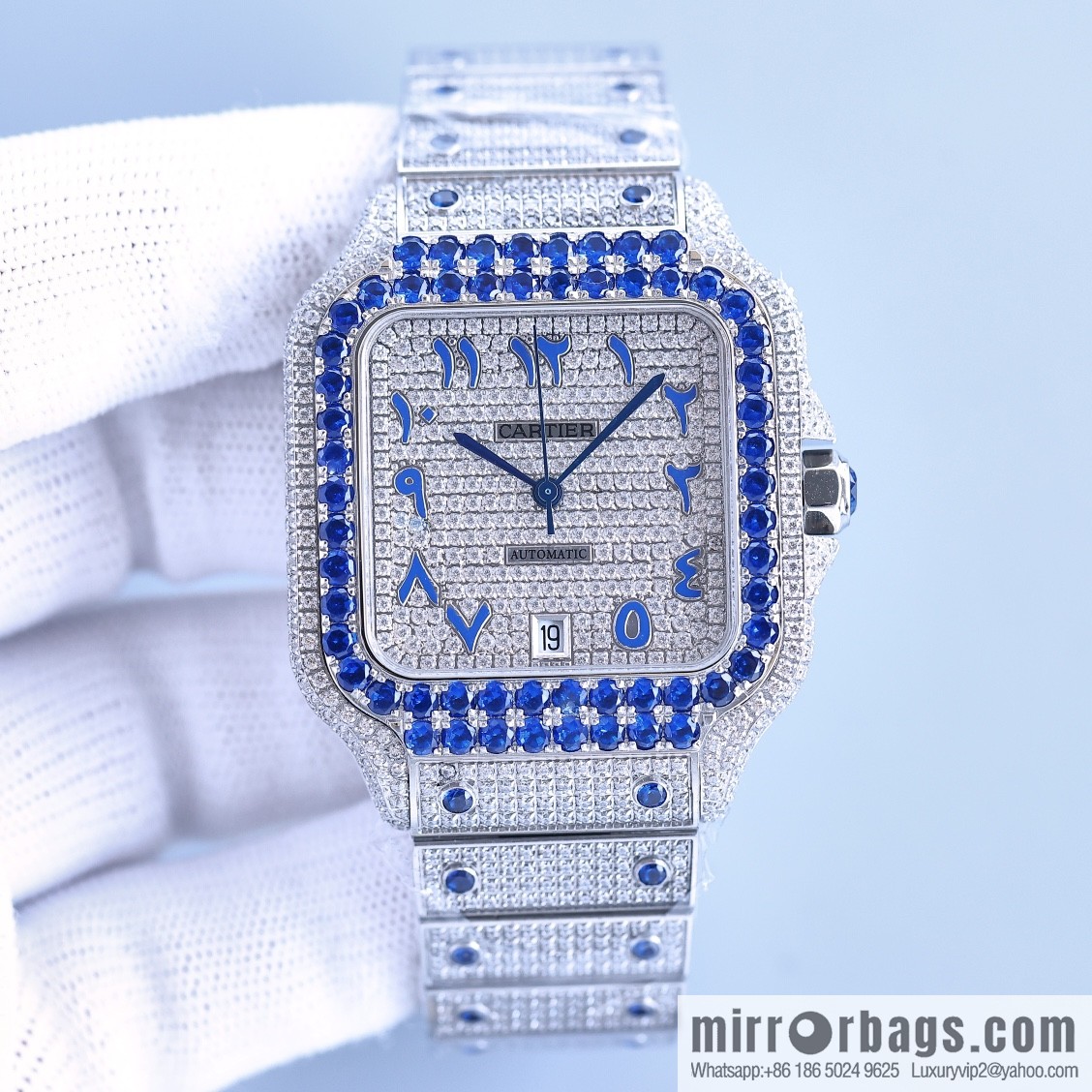 The new Cartier Santos Gypsy features a stable 8215 movement watch