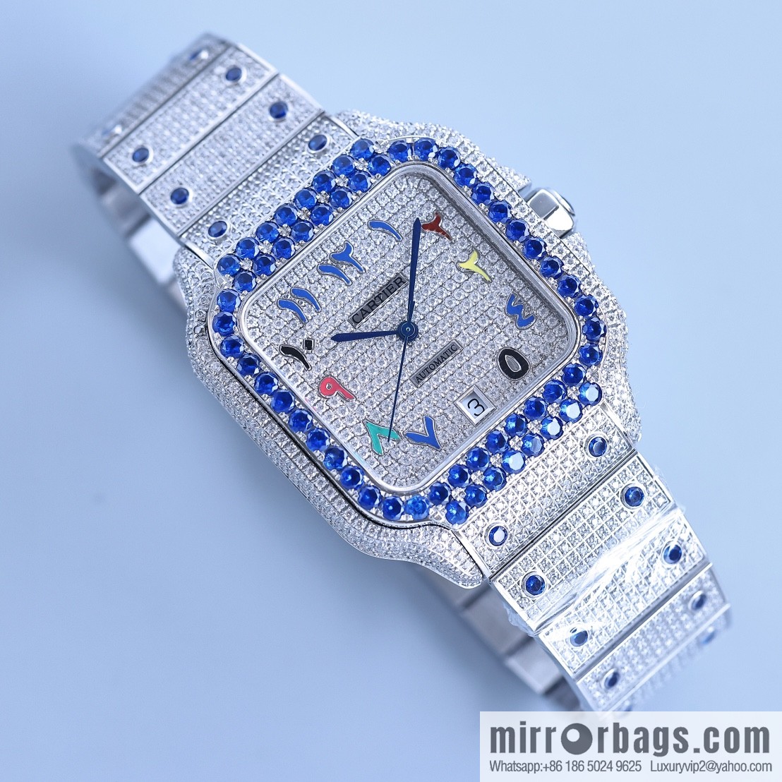 The new Cartier Santos Gypsy features a stable 8215 movement watch