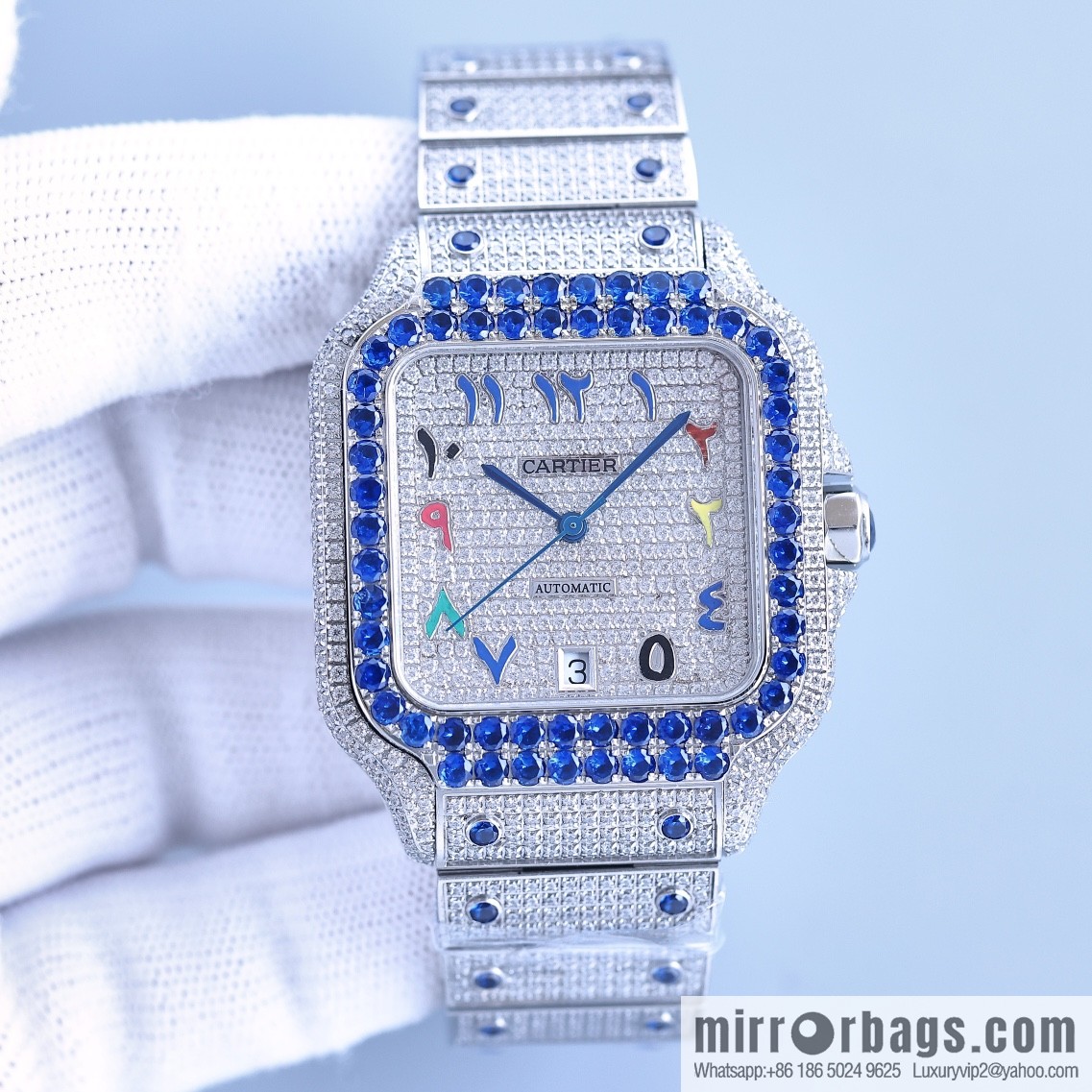 The new Cartier Santos Gypsy features a stable 8215 movement watch