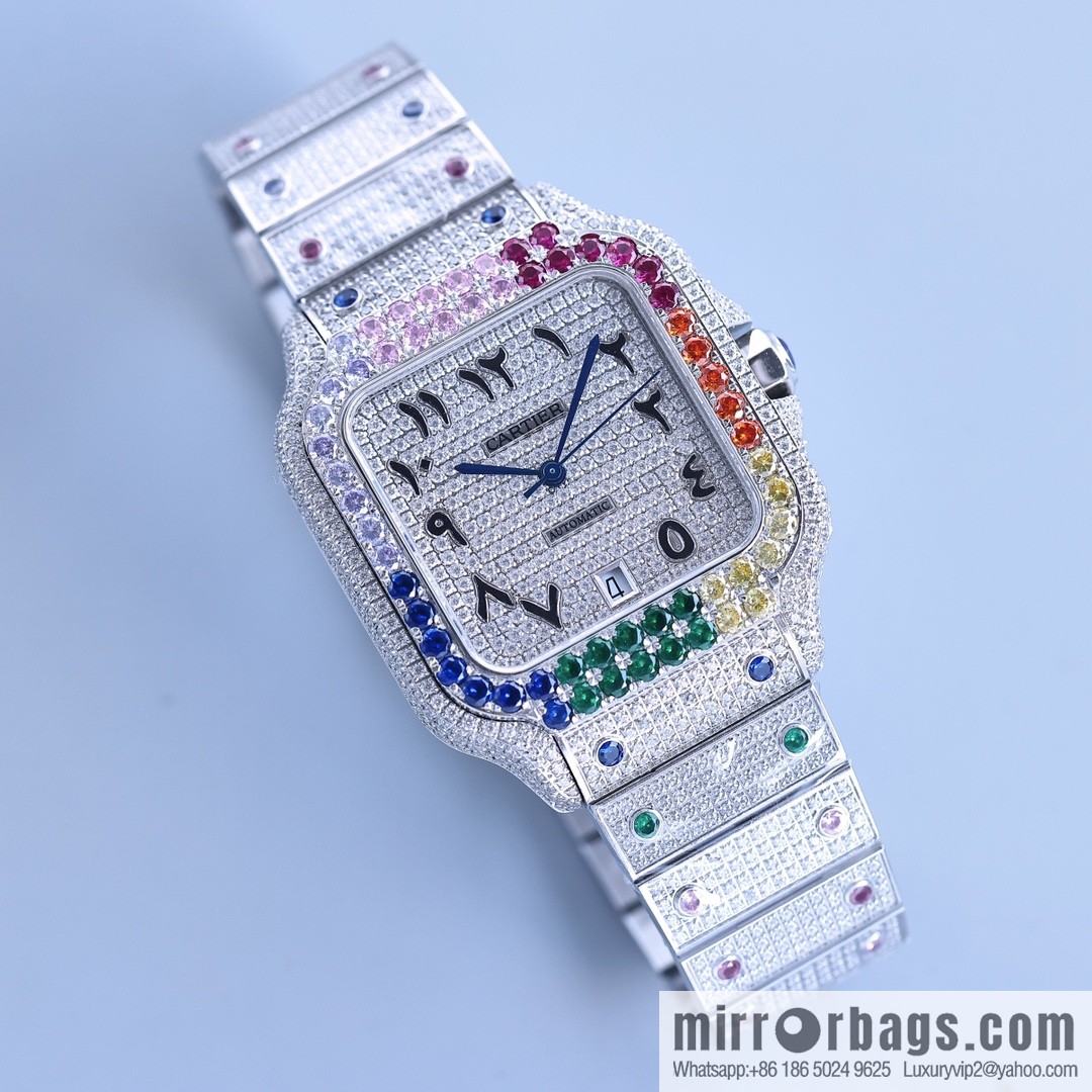 The new Cartier Santos Gypsy features a stable 8215 movement watch