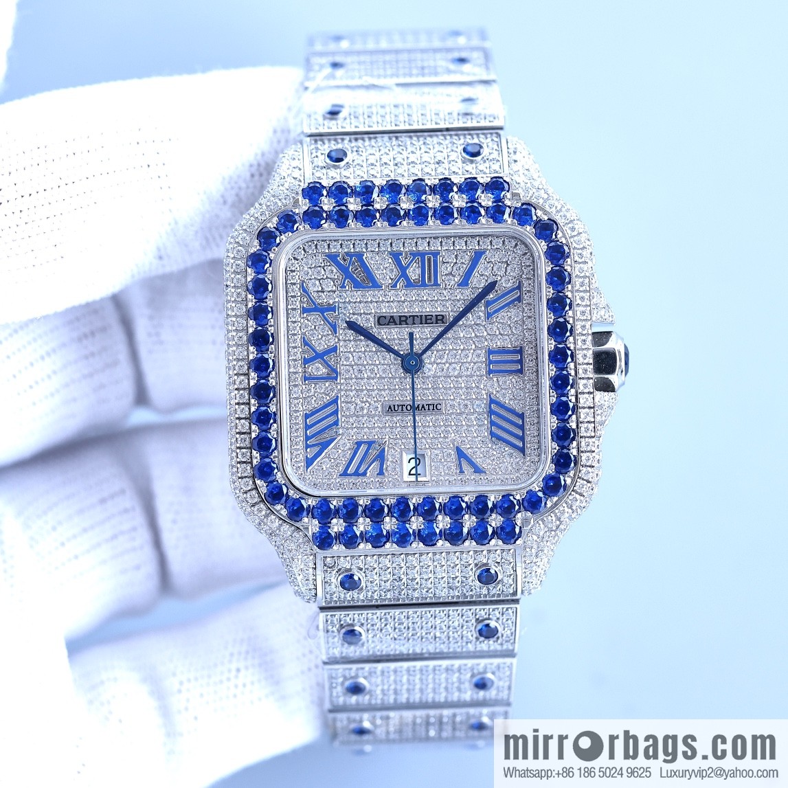 The new Cartier Santos Gypsy features a stable 8215 movement watch