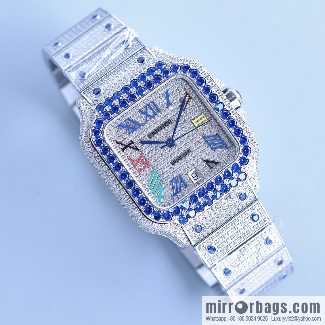 The new Cartier Santos Gypsy features a stable 8215 movement watch