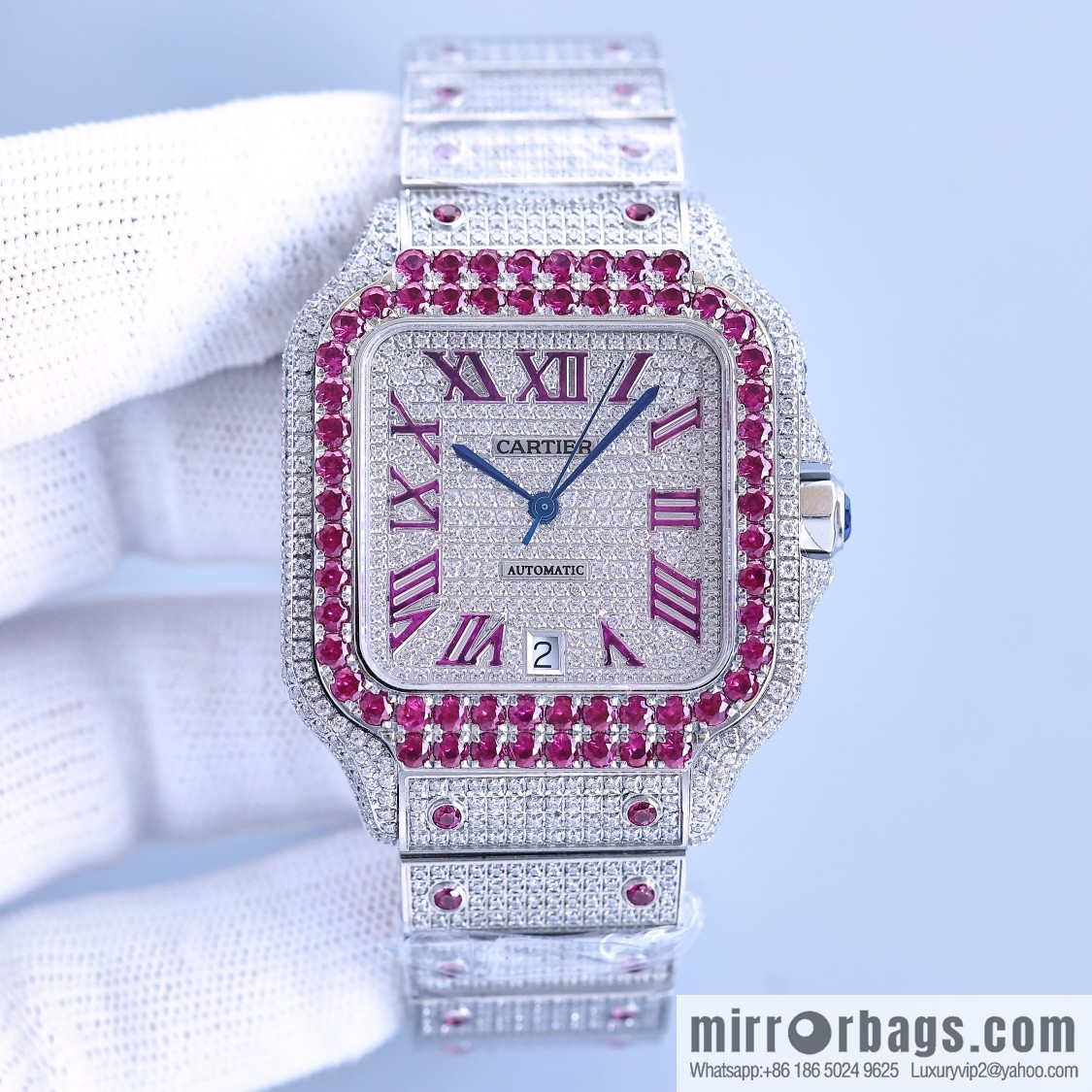 The new Cartier Santos Gypsy features a stable 8215 movement watch