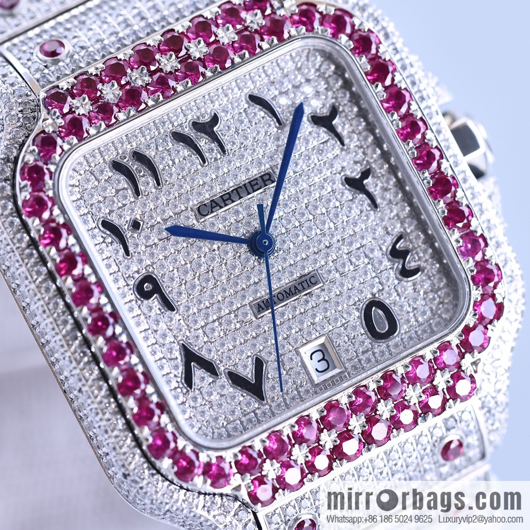 The new Cartier Santos Gypsy features a stable 8215 movement watch