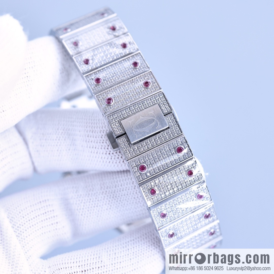 The new Cartier Santos Gypsy features a stable 8215 movement watch