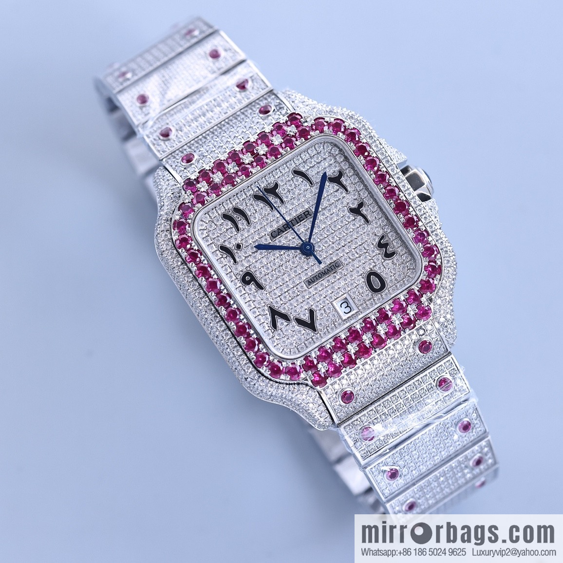 The new Cartier Santos Gypsy features a stable 8215 movement watch