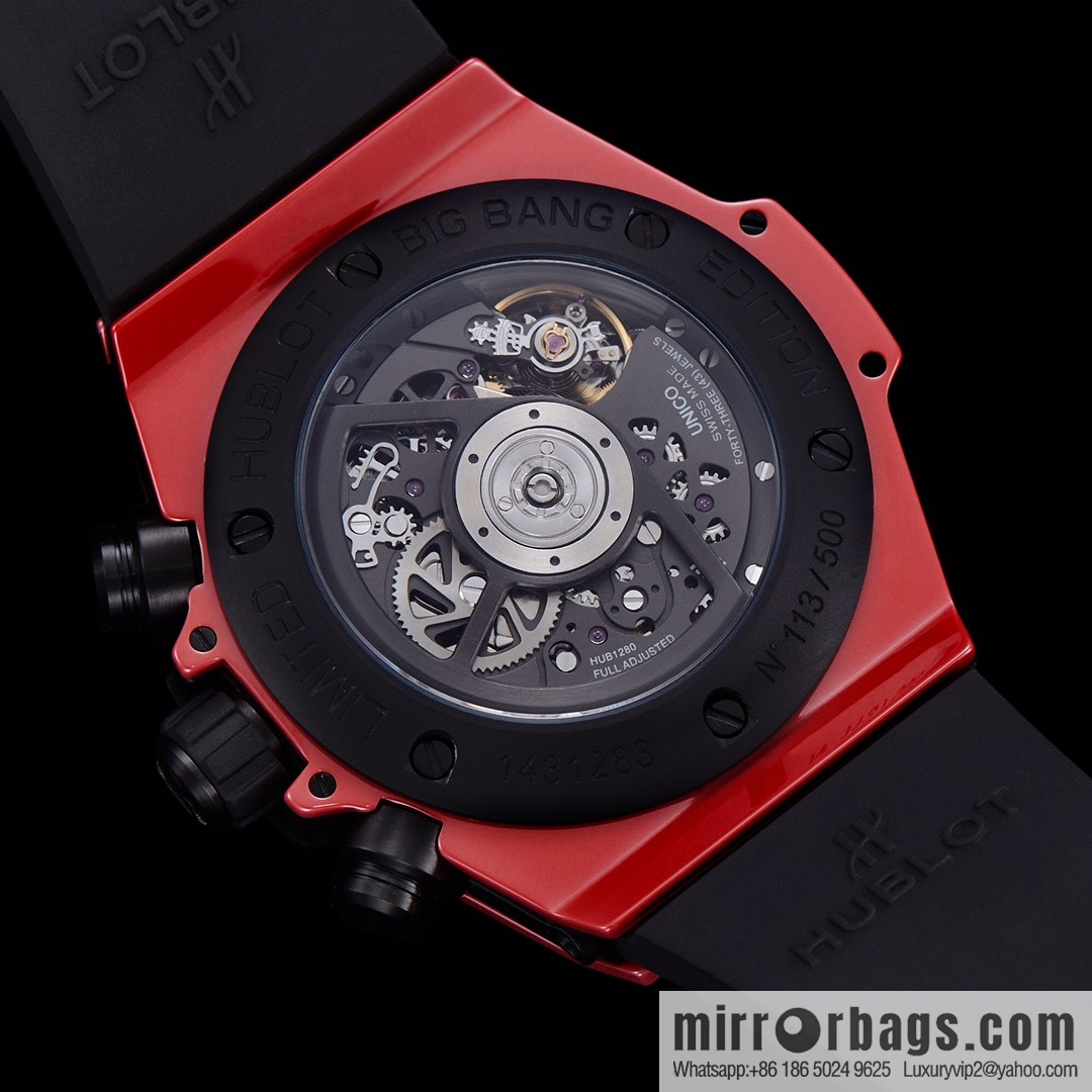 BBF new breakthrough, color ceramics come out HUBLOT BIG BANG Unico big bang series color ceramic watch, ceramic
