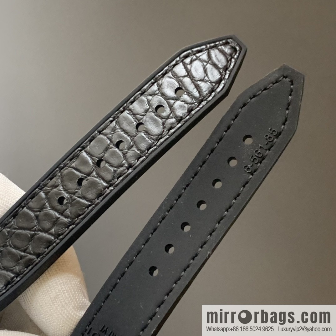 Quartz crocodile leather [HB Factory] new masterpiece, original mold opening, highest version replica, Hublot (Hublot) classic fusion series, women's high-end watch
