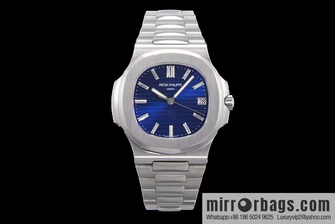 GR heritage boutique, launched the latest steel king Patek Philippe 5711_1P -001 NAutilus 40th anniversary watch